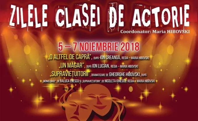 Zilele clasei de actorie, o nouă ediție
