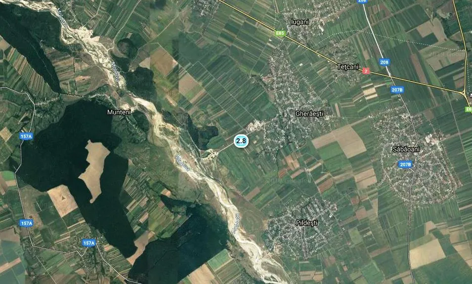 Cutremur cu epicentrul în județul Neamț