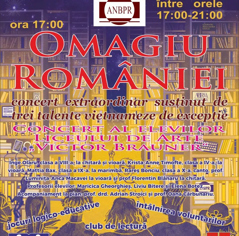 Sâmbătă, 28 septembrie, Nocturna Bibliotecilor la Piatra-Neamț