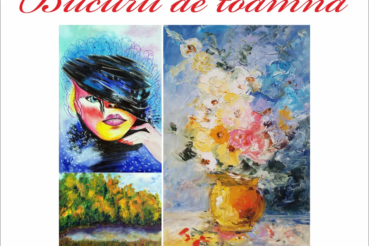 „Bucurii de toamnă“, expoziție de pictură la Biblioteca Județeană