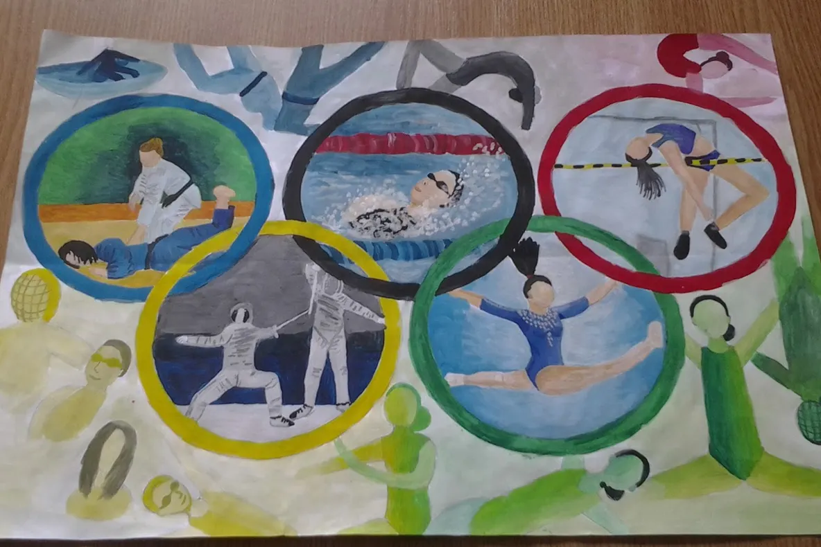 Premii pentru elevii nemțeni la Concursul  naţional de arte plastice “Jocurile olimpice în imaginaţia copiilor”