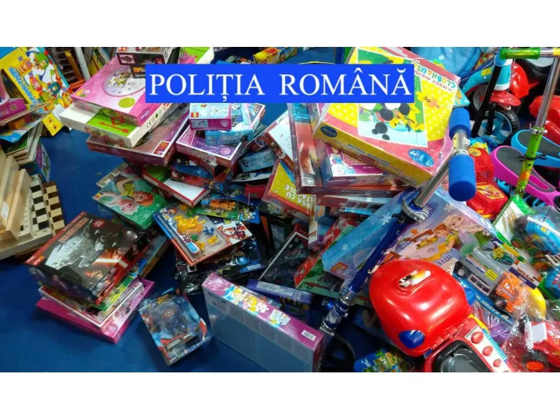 191 de jucării contrafăcute într-un magazin din Piatra-Neamț (FOTO)