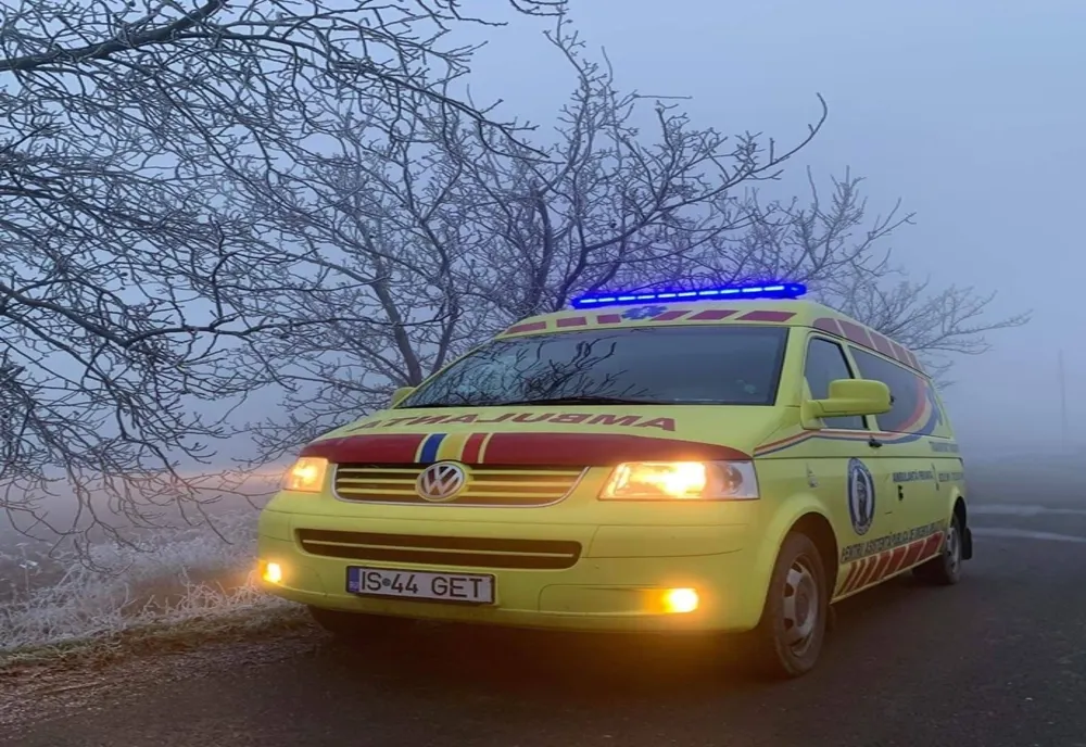 Accident cu victime. Trei bărbați au ajuns la spital