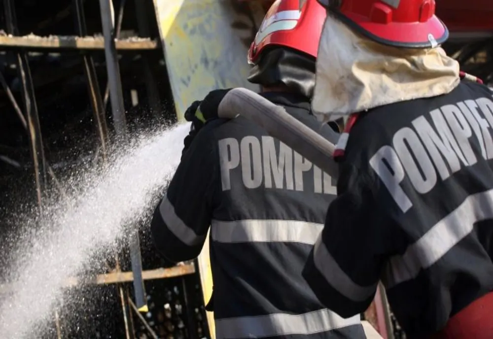 Anexă gospodărească și magazie de lemne, arse în incendiu