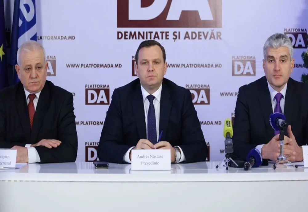 Andrei Năstase, președintele Platformei DA din Republica Moldova: "Moldova are nevoie de ajutorul real al României, Uniunii Europene și al Statelor Unite"