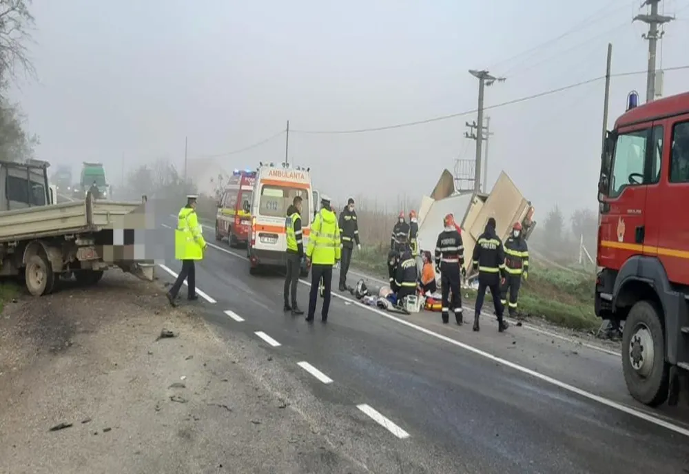 Accident mortal pe E 85 (FOTO)
