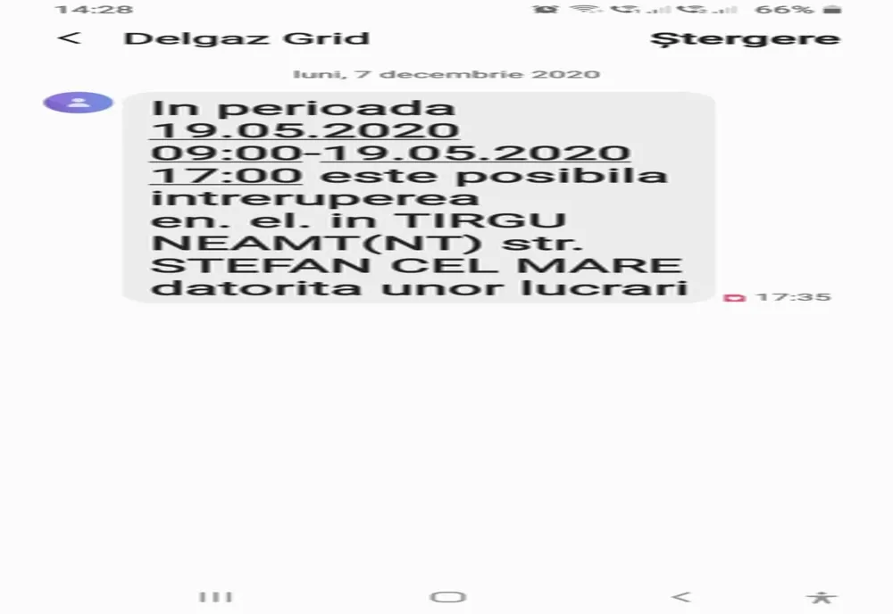 Locuitorii de pe o stradă din Târgu Neamț rămân fără curent electric! Nu se știe când!