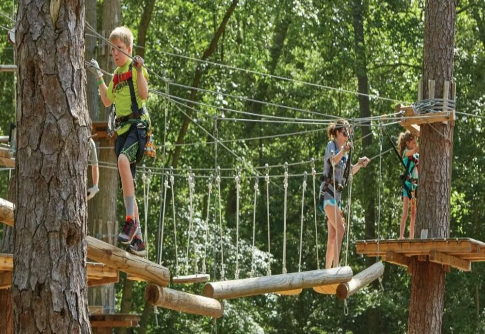 Parc de aventură în Ștrandul Municipal