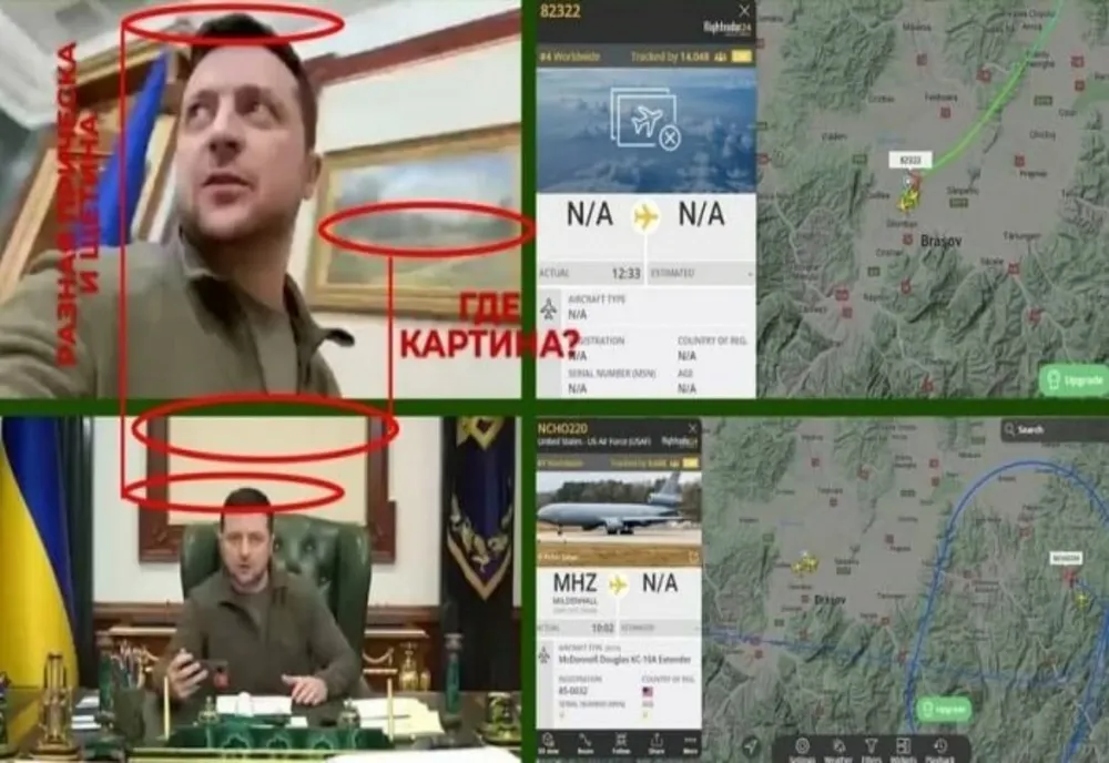 Presa din Rusia susține că Volodimir Zelensky nu ar mai fi la Kiev, ci în Liov sau în Brașov 