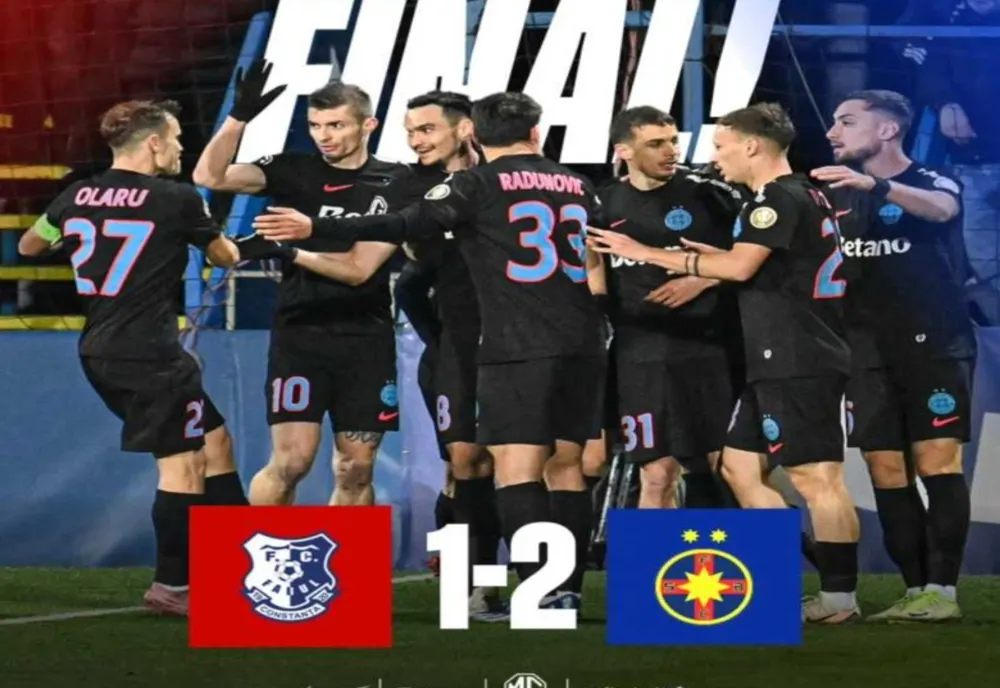 VIDEO Farul - FCSB 1-2, în Superliga