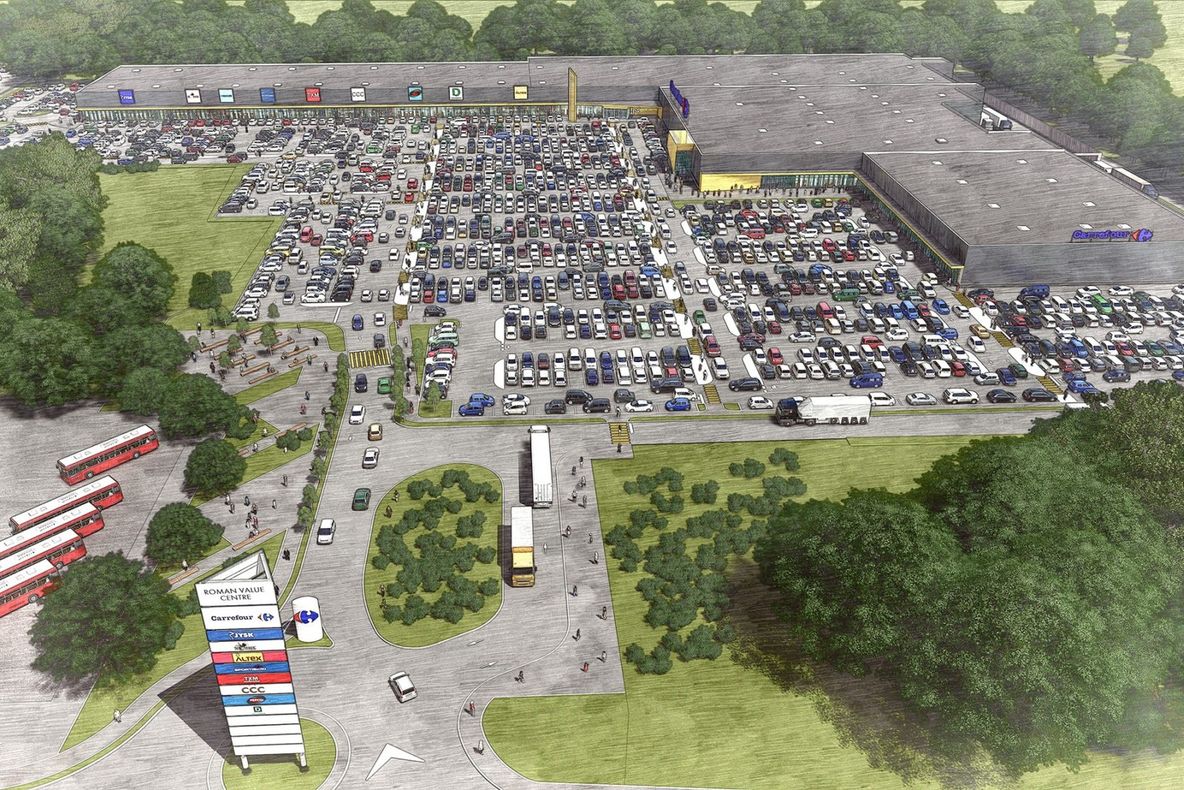 Amenajare stradă , pe bani privați