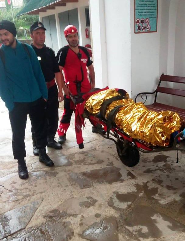 Turist olandez, accidentat în Parcul Natural Vânători Neamț