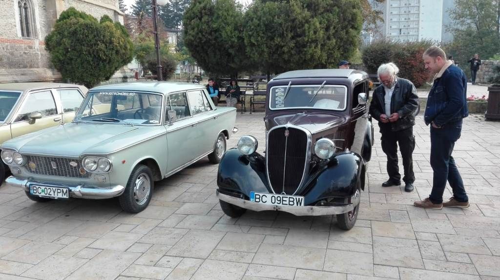 ”Bătrânele doamne” au staționat pe platoul Curții Domnești