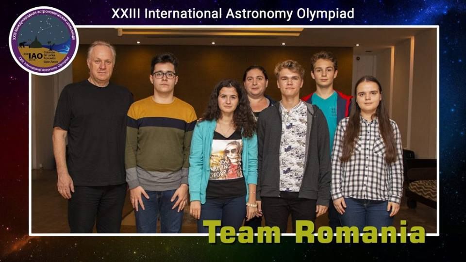 Elevi români, coordonați de profesorul Oniciuc, medaliați la Olimpiada Internaţională de Astronomie