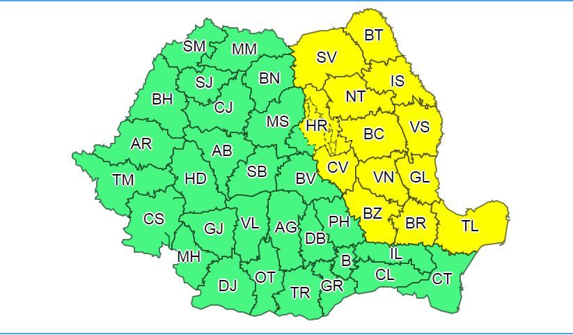 ANM: Actualizare COD GALBEN