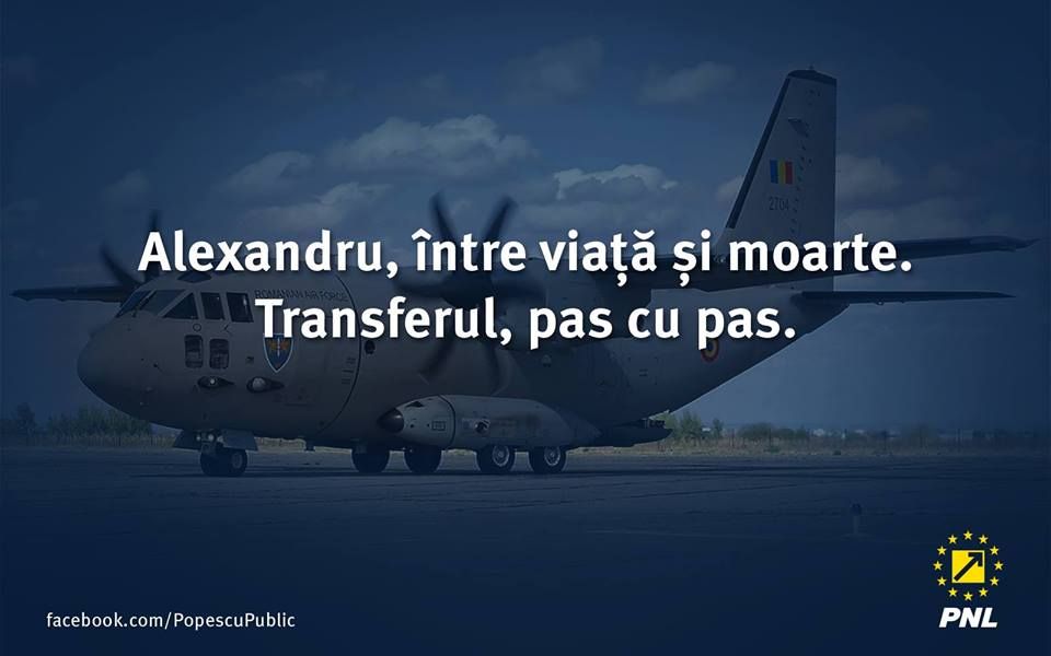 Pavel Popescu: ”Alexandru între viață și moarte. Transferul pas cu pas”