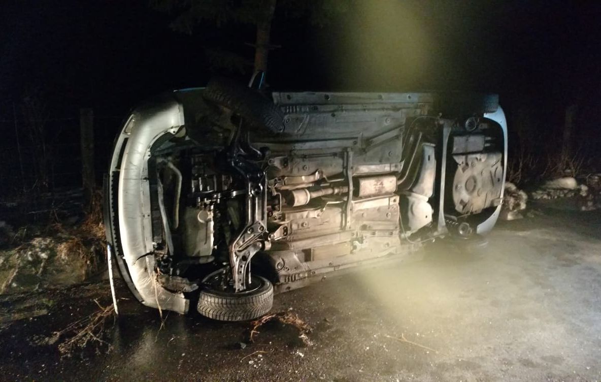 Accident mortal la Tarcău (FOTO)