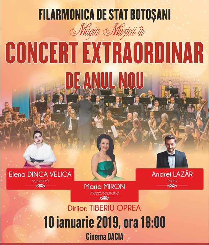 Filarmonica de Stat din Botoșani, Concert Extraordinar la Piatra-Neamț