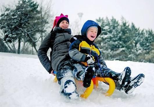 Ultima zi de vacanță, ultima zi de săniuș în Roman