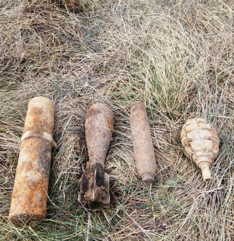 Bombe descoperite pe pășunea din Răucești