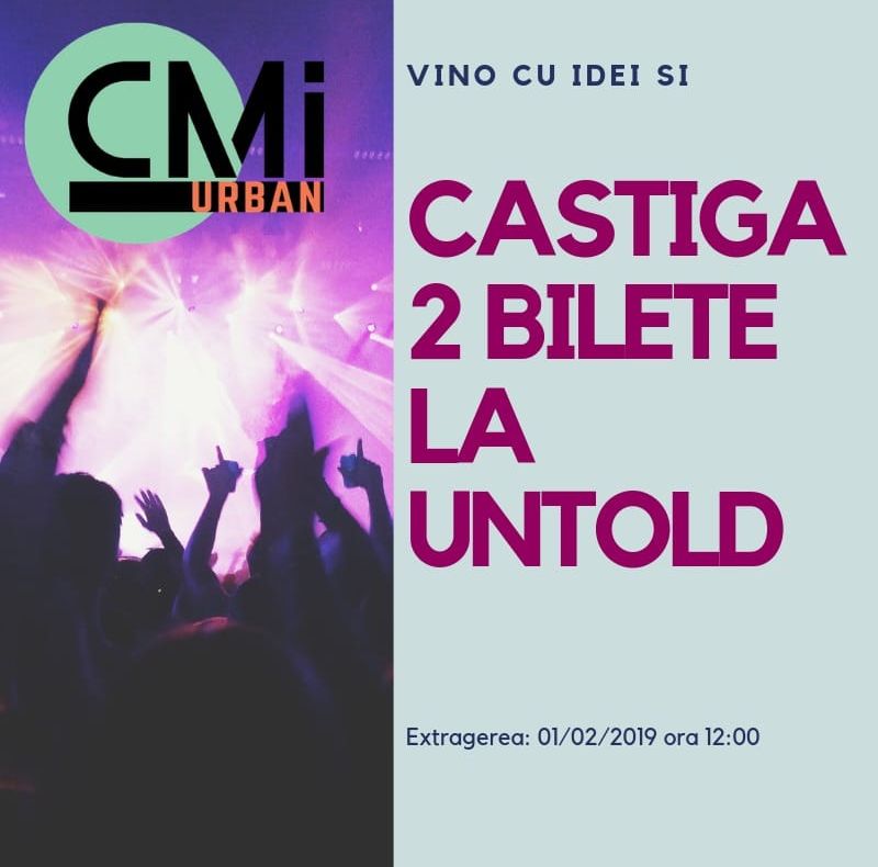Provocare inedită lansată de C.M.I. URBAN! Vezi cum poți câștiga bilete la UNTOLD