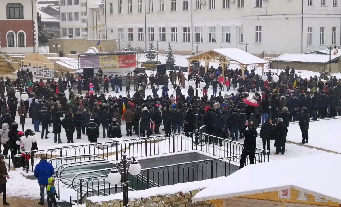 Mica Unire sărbătorită la Piatra-Neamț (FOTO-VIDEO)