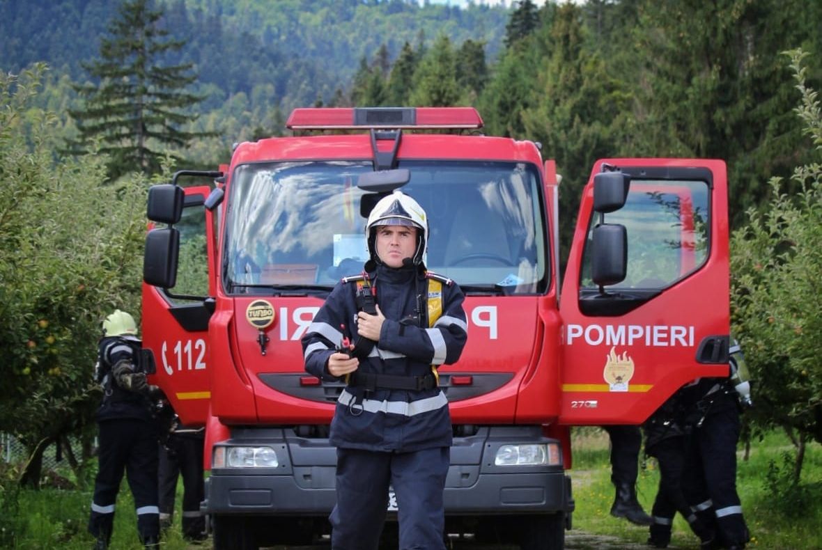 Maiorul Mihai Bogdan Burdulea, „Pompierul de onoare al judeţului Neamţ”