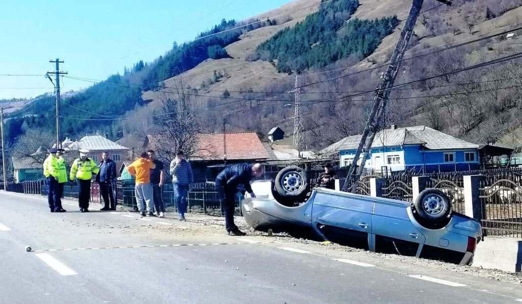 Accident rutier cu patru victime la Tașca (FOTO)