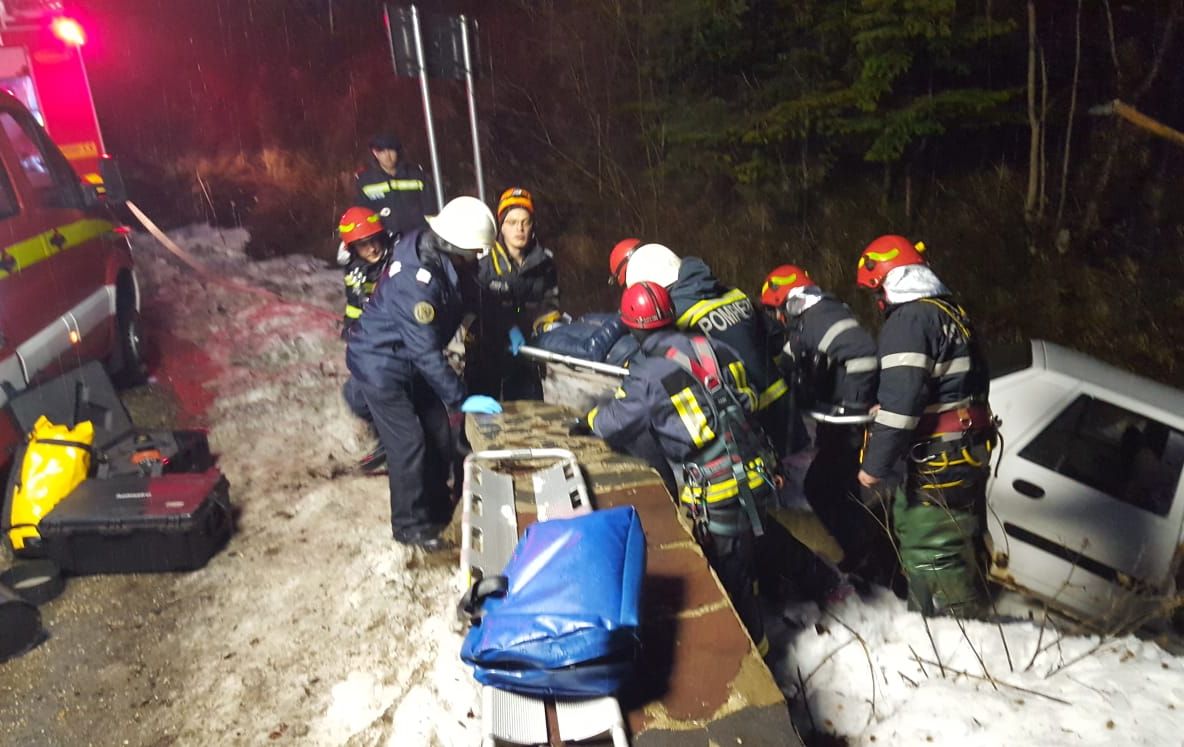 Simulare de accident rutier major, cu victime multiple (FOTO)