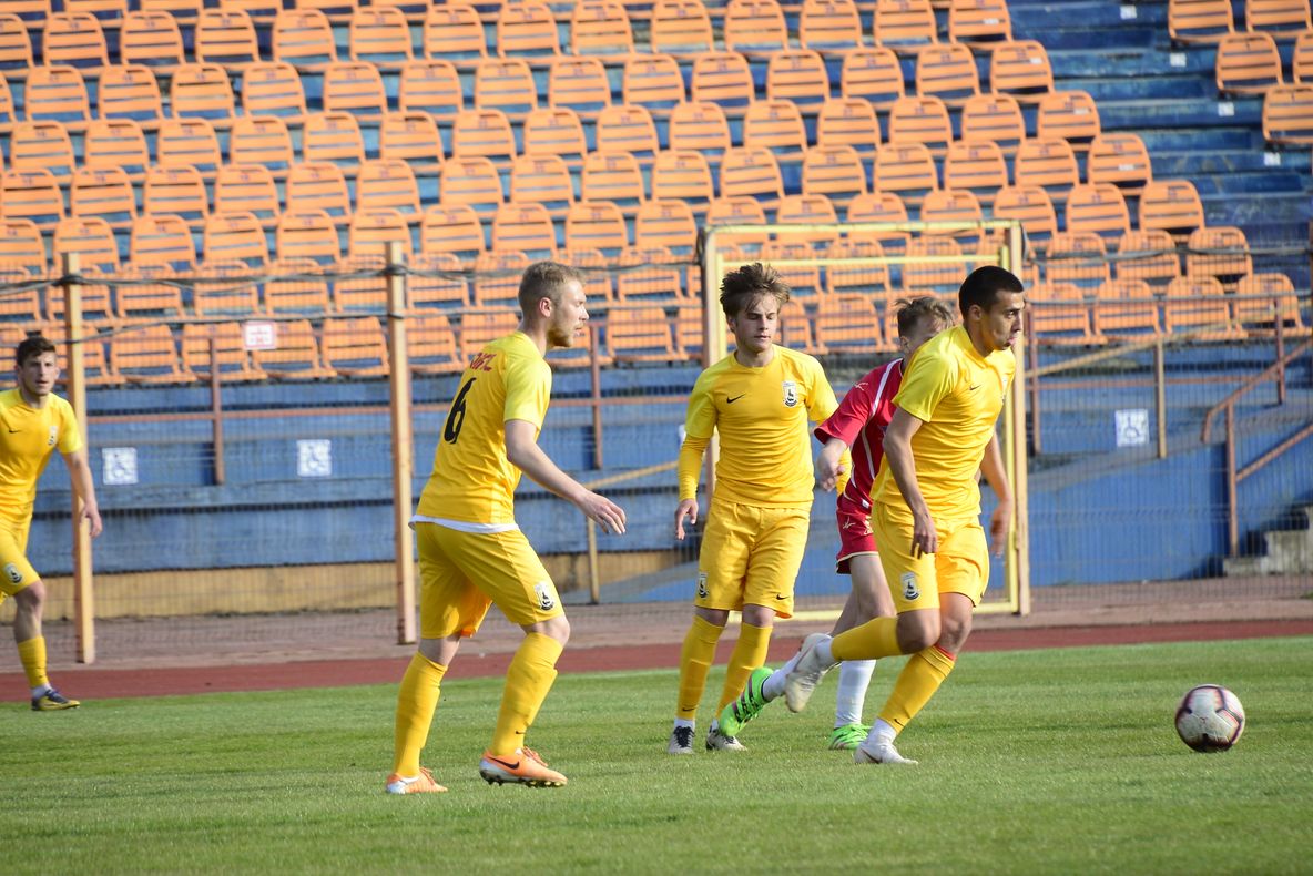 A treia victorie consecutivă pentru galben negri. CSM Ceahlăul -Sănătatea Darabani 3-0