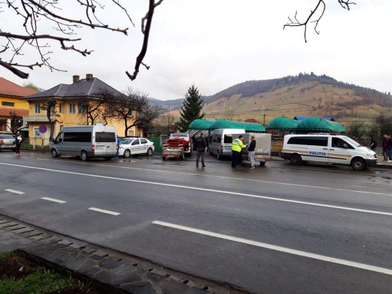 Filtre ale poliției în trafic pentru transportatori (FOTO)