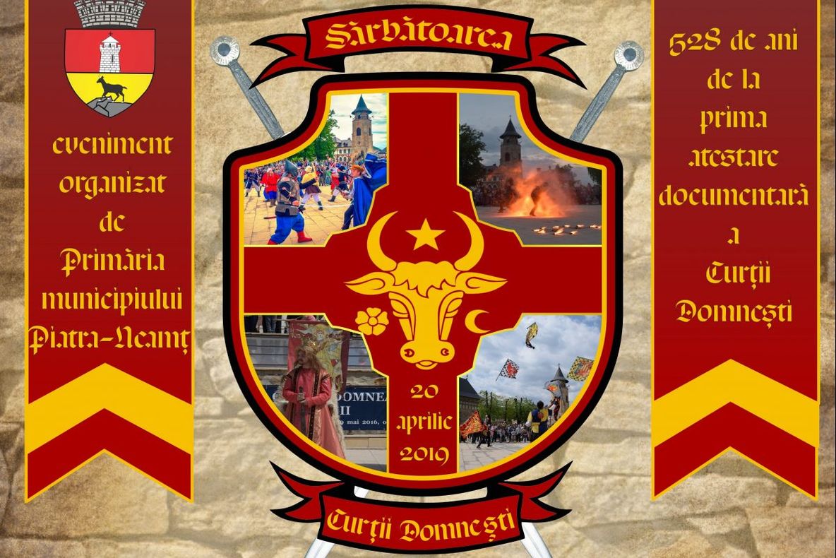 ,,Legendele Moldovei” la Sărbătoarea Curții Domnești, sâmbătă, 20 aprilie, ora 12:00