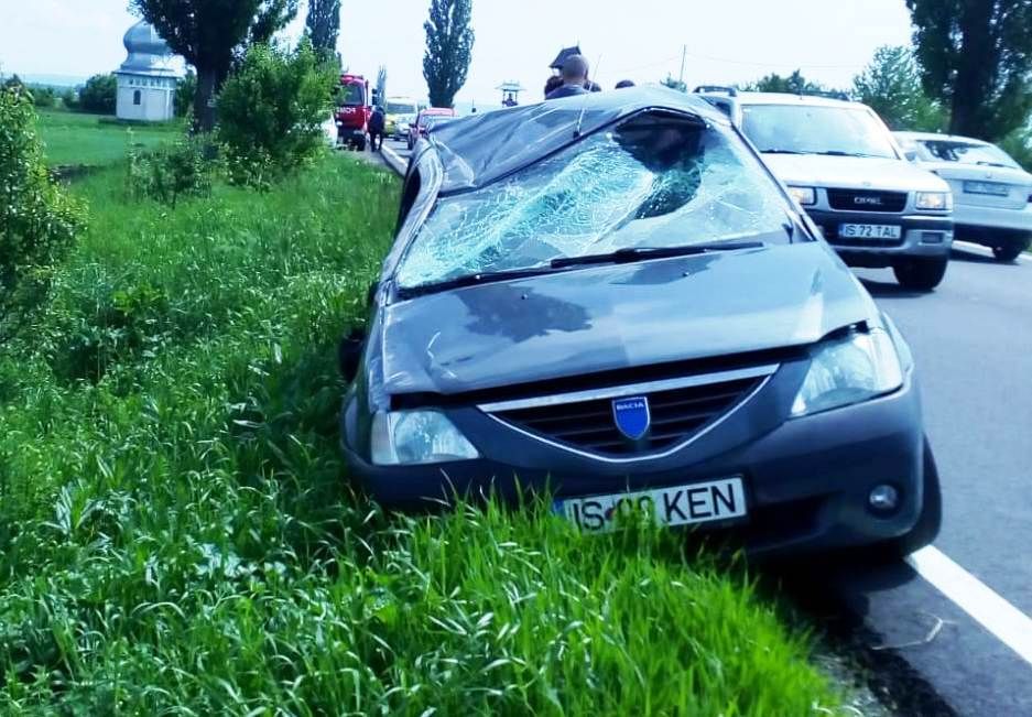Două femei și un copil la spital după un accident rutier (FOTO)