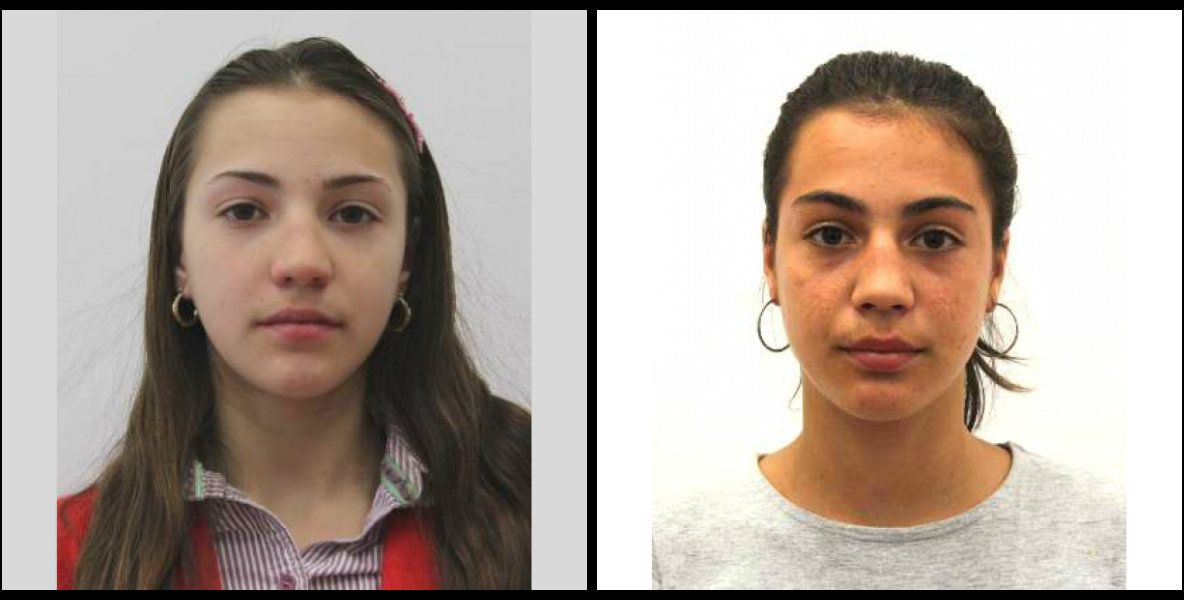 Două tinere, date dispărute, căutate de polițiști (FOTO)
