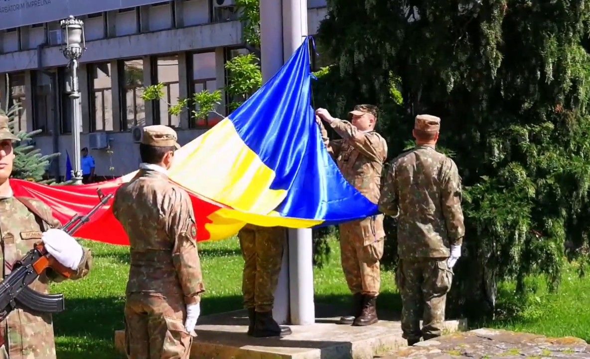 Ziua Drapelului Național, sărbătorită la Piatra-Neamț (VIDEO)