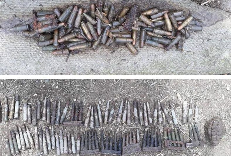 192 de cartușe din Primul Război Mondial, descoperite la Boghicea