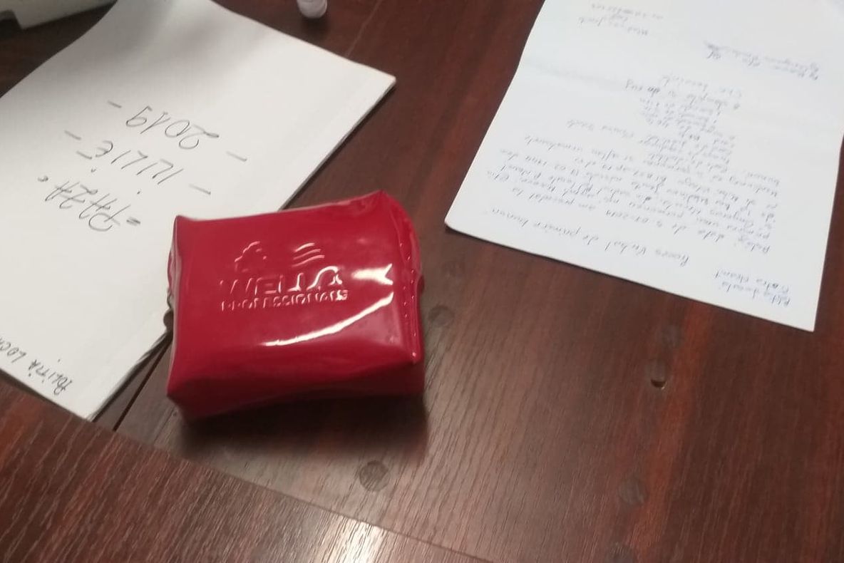 Traseul portofelului recuperat