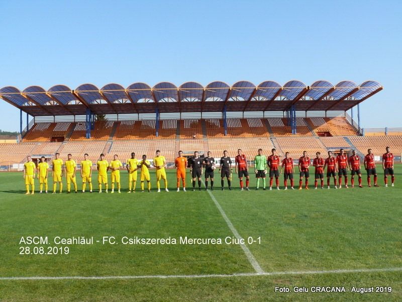 CSM Ceahlăul Piatra-Neamț, eliminată din Cupa României de  divizionara secundă Csikszereda Miercurea Ciuc