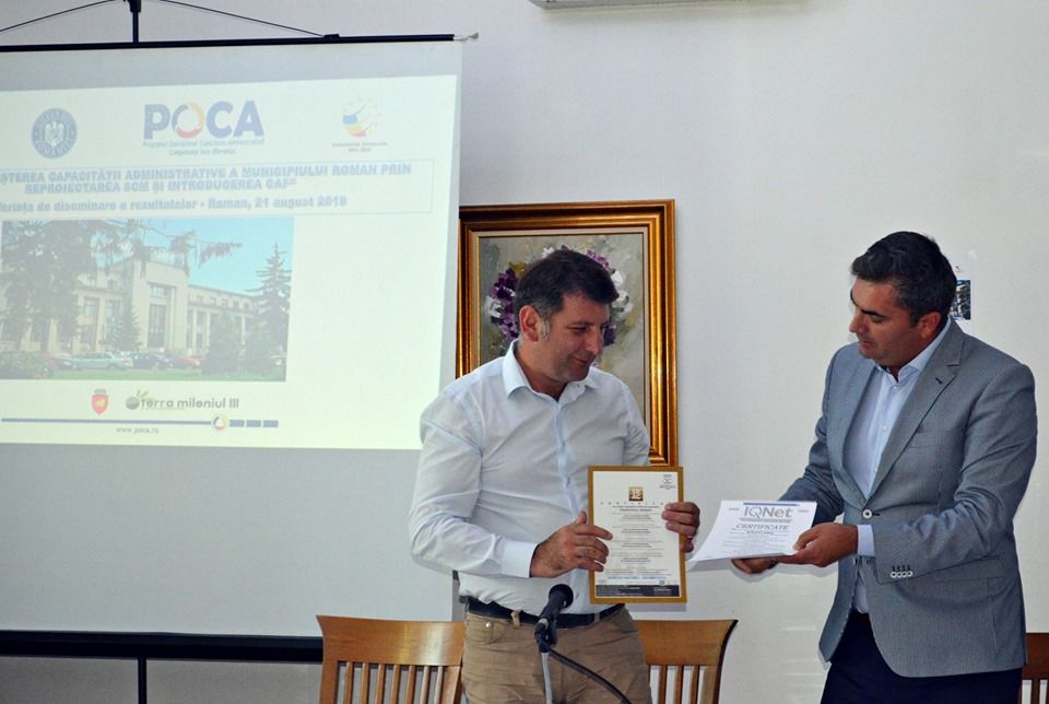 Proiect european în derulare la primăria Roman pentru creșterea capacității administrative