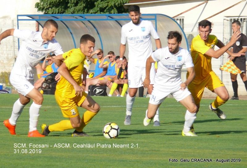 Prima înfrângere pentru CSM Ceahlăul, în deplasare la CSM Focșani
