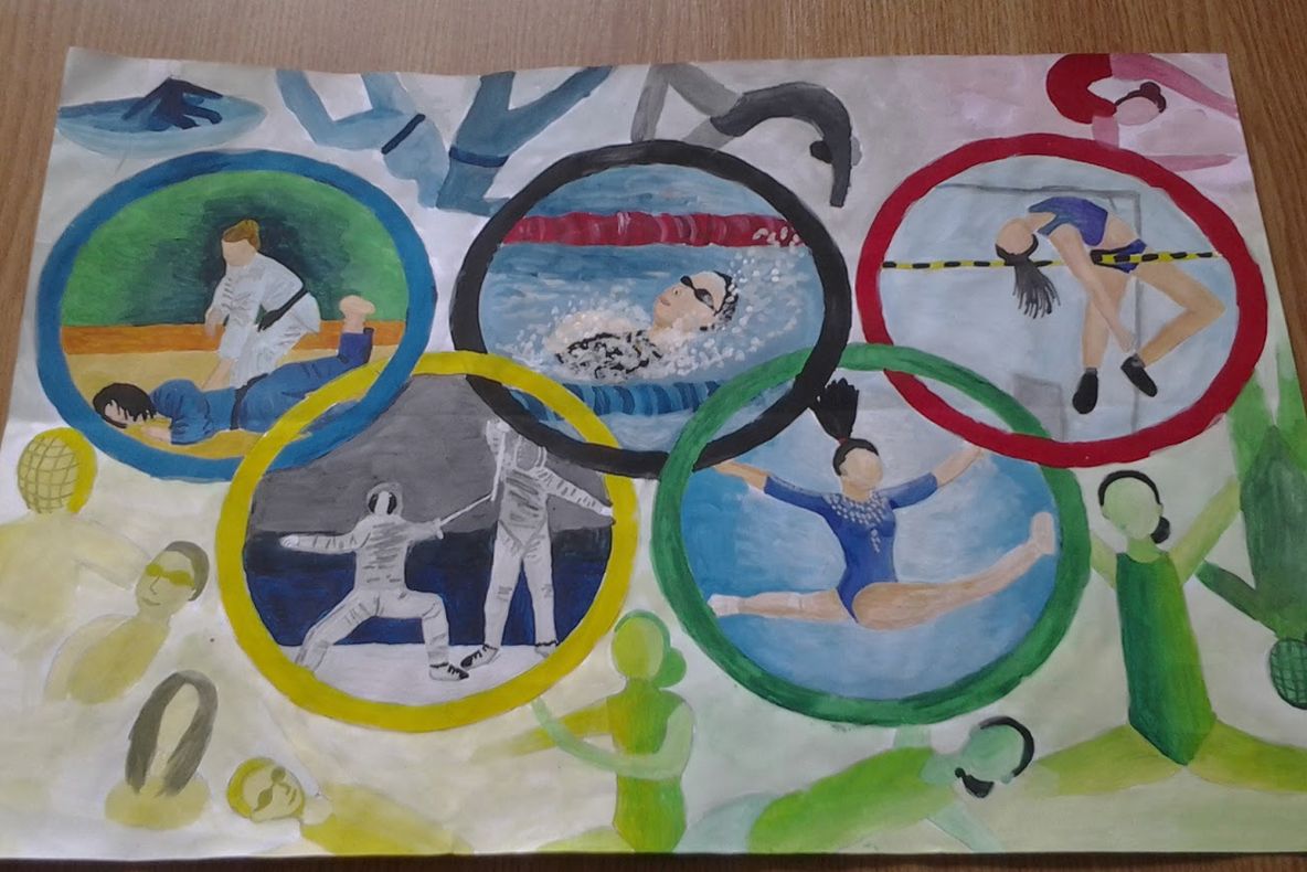 Premii pentru elevii nemțeni la Concursul  naţional de arte plastice “Jocurile olimpice în imaginaţia copiilor”