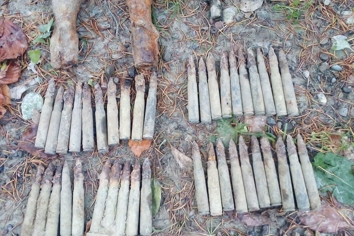 Muniție provenită din Al Doilea Război Mondial, descoperită pe teritoriul județului Neamț (FOTO)