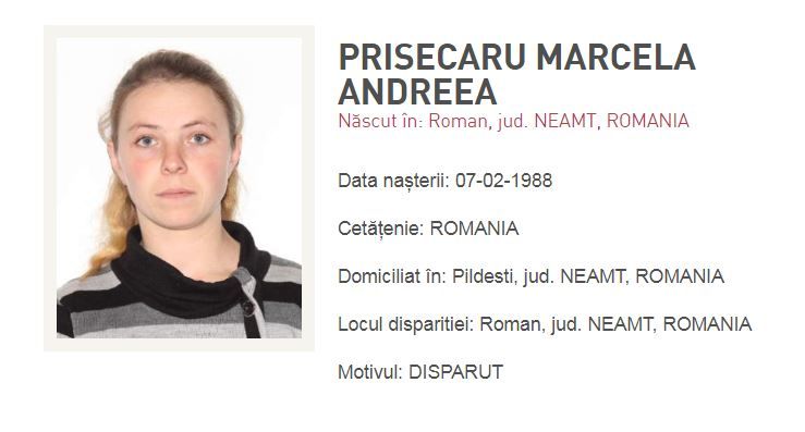 Mamă și fiică, date dispărute (FOTO)