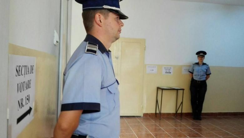 490 de secții de votare păzite de polițiști, pompieri și jandarmi