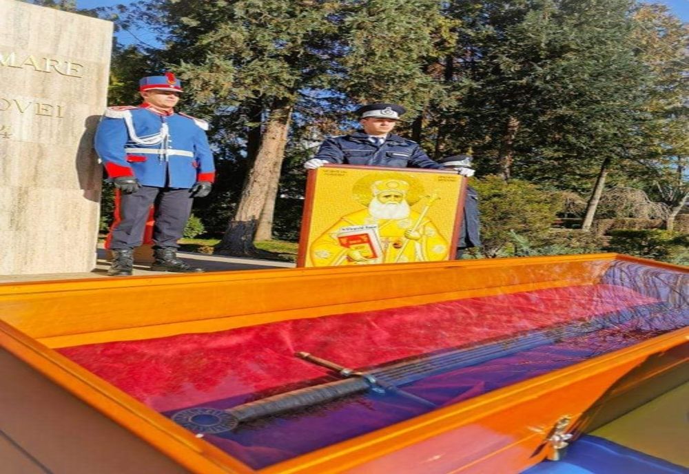 Replica Sabiei Marelui Domnitor al Moldovei Ștefan cel Mare, la Piatra-Neamț (FOTO)