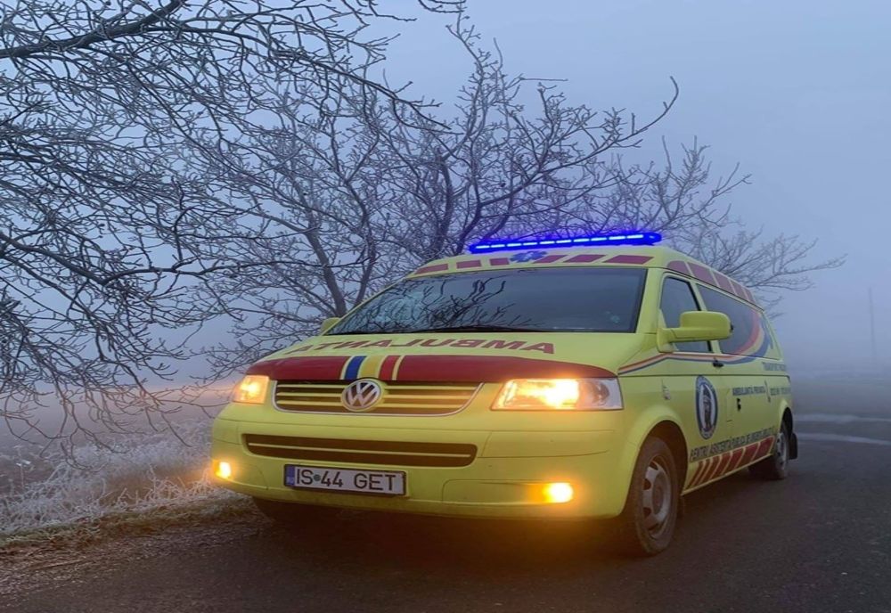 Accident cu victime. Trei bărbați au ajuns la spital