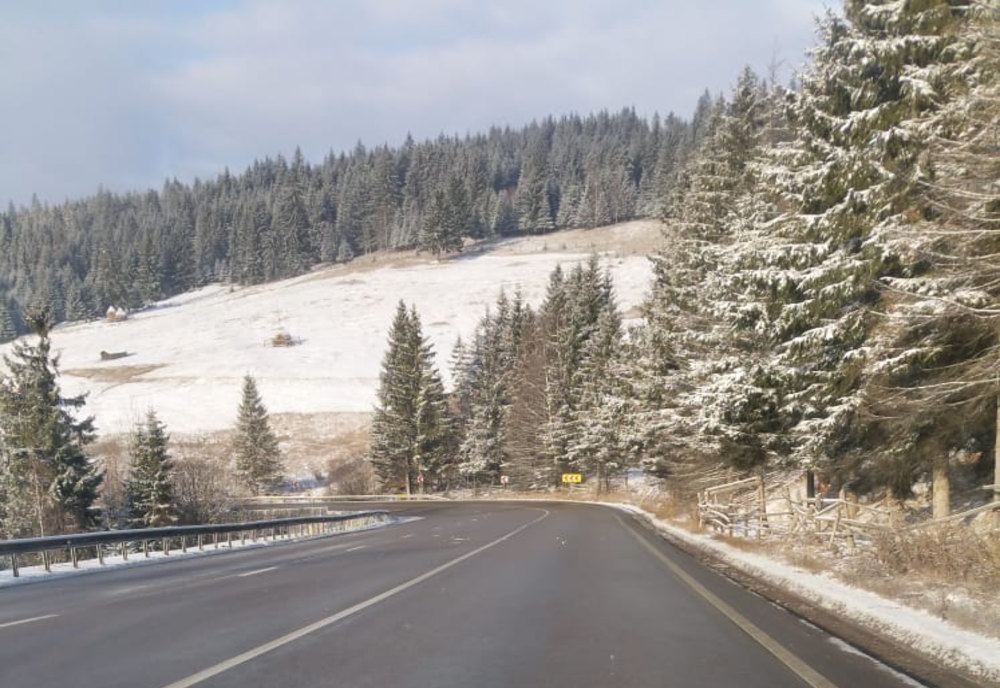Vreme geroasă în Moldova. Cum se circulă pe drumurile naționale