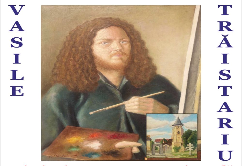 Expoziție de pictură Vasile Trăistariu, la Biblioteca Județeană