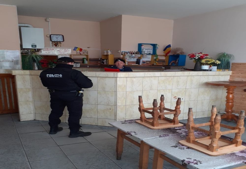 Poliția Locală, controale în restaurante și baruri. Amenzi de până la 70.000 de lei pentru cei care nu respectă starea de urgență (FOTO)