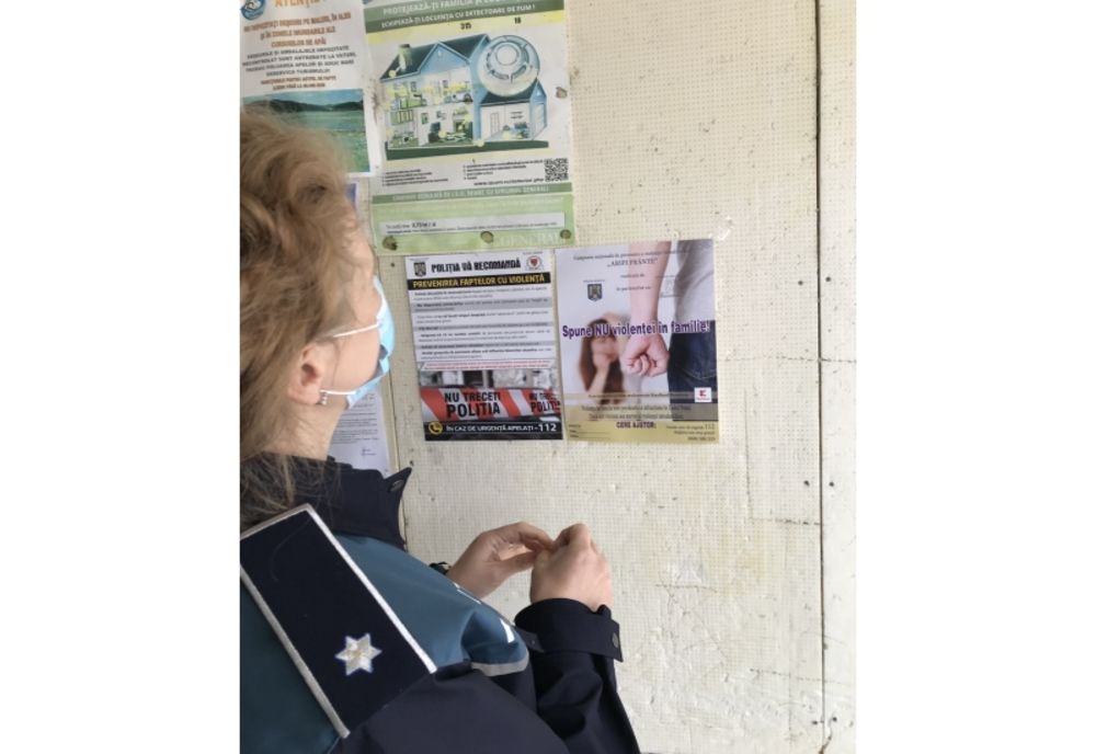 Campanii de prevenire și informare desfășurate de polițiștii nemțeni